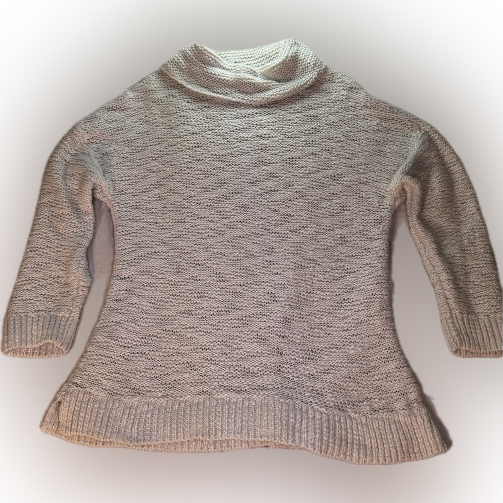 UpWest Cream Knit Turtleneck Sweater XL Resort & Mercantile